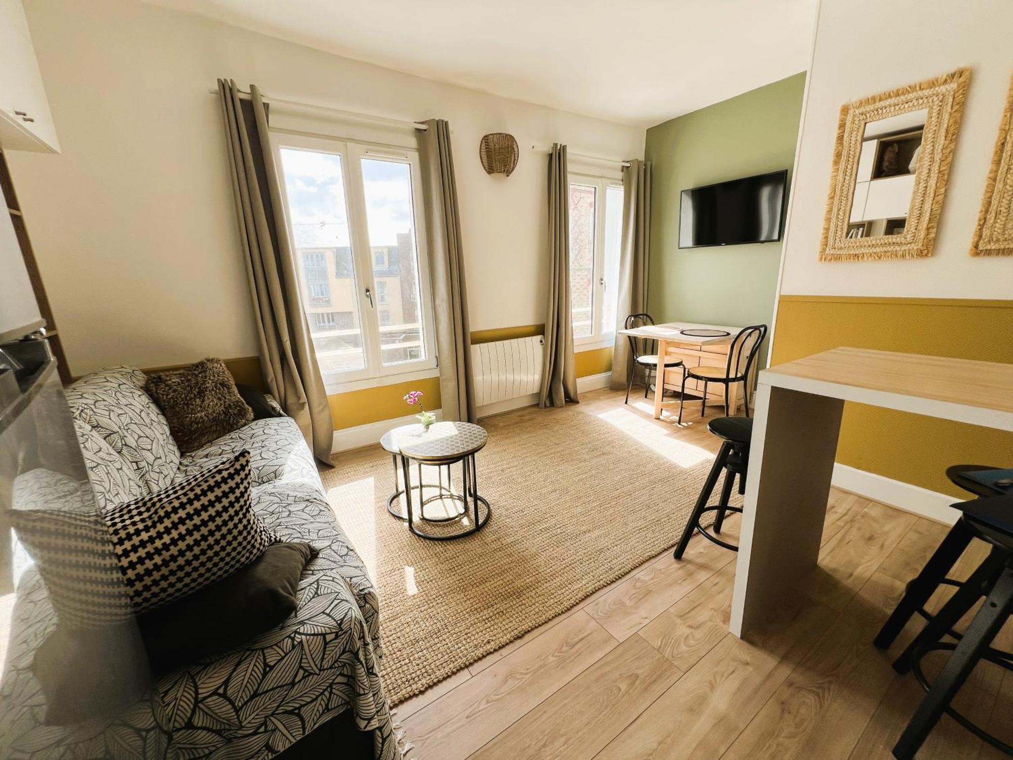 Appartement Nid Douillet Mers-les-Bains Dış mekan fotoğraf